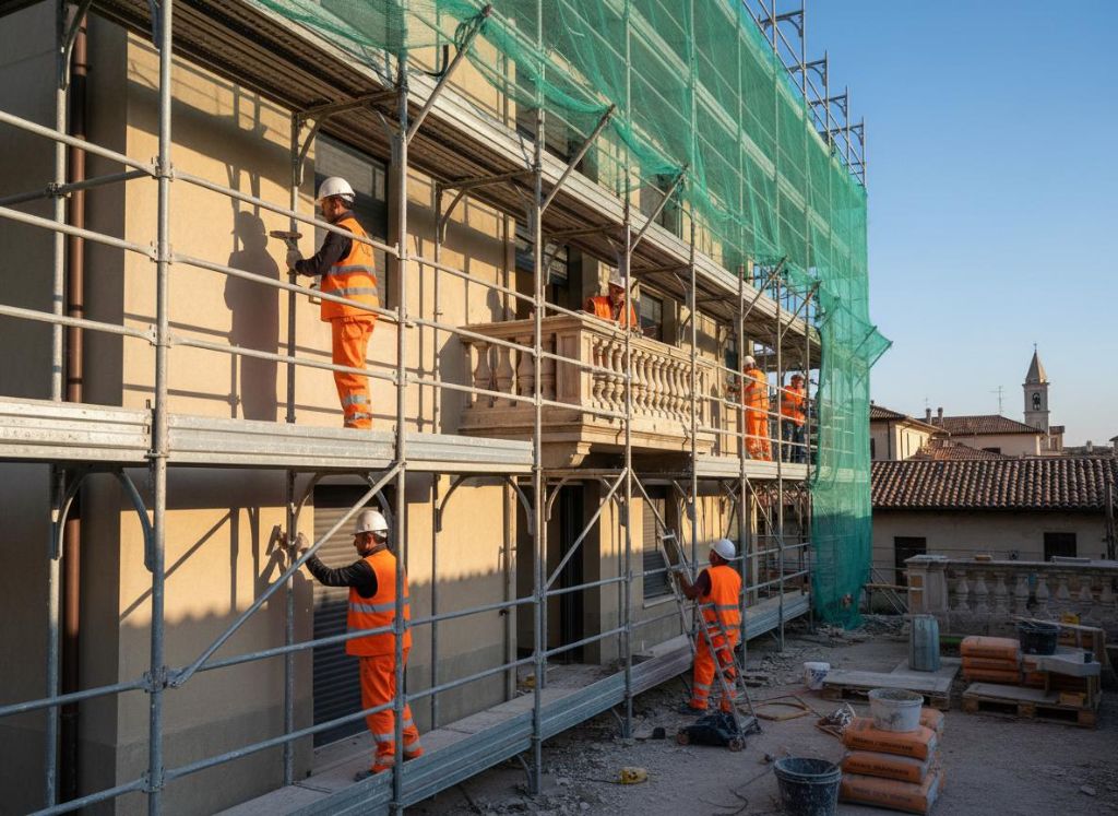 Team AZ Building al lavoro